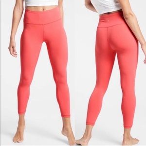 ATHLETA ELATION 7/8 TIGHT IN CORAL Size S